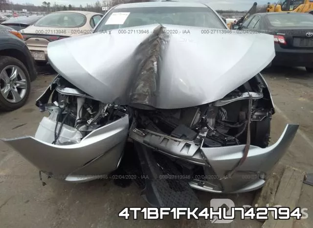 4T1BF1FK4HU742794 фото 7