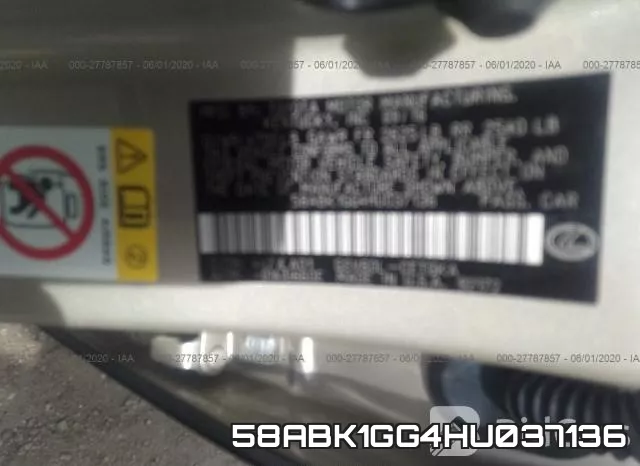 58ABK1GG4HU037136 фото 10