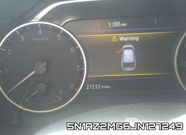 5N1AZ2MG6JN127249 фото 8