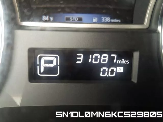 5N1DL0MN6KC529805 фото 8