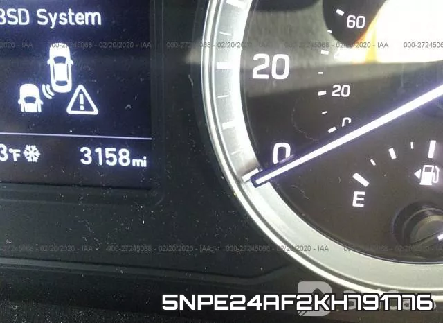 5NPE24AF2KH791776 фото 8