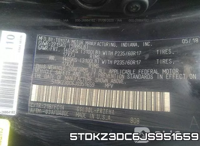 5TDKZ3DC6JS951659 фото 10