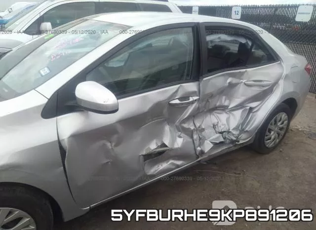 5YFBURHE9KP891206 фото 7
