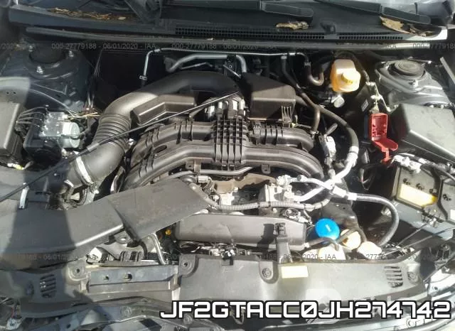 JF2GTACC0JH274742 фото 2