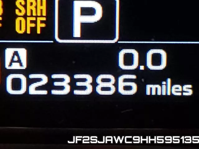 JF2SJAWC9HH595135 фото 9