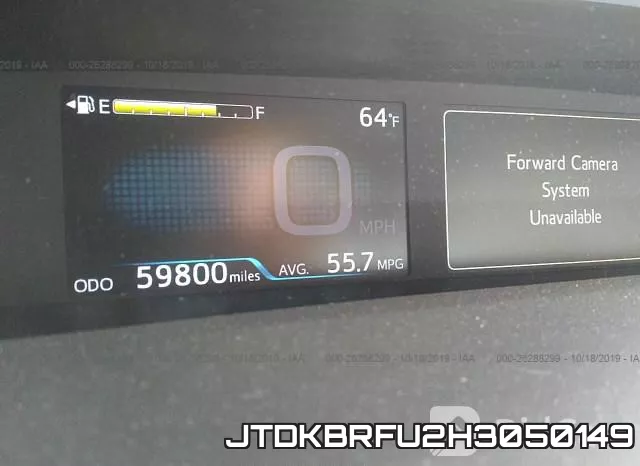 JTDKBRFU2H3050149 фото 8