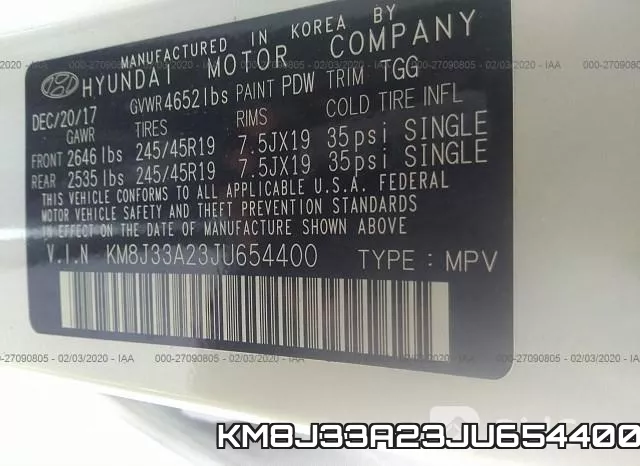 KM8J33A23JU654400 фото 10