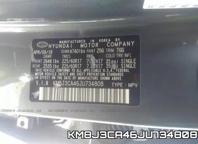 KM8J3CA46JU734808 фото 10