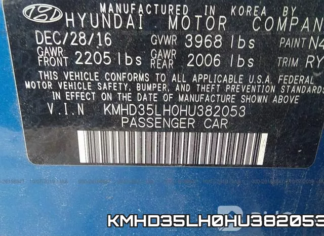 KMHD35LH0HU382053 фото 10