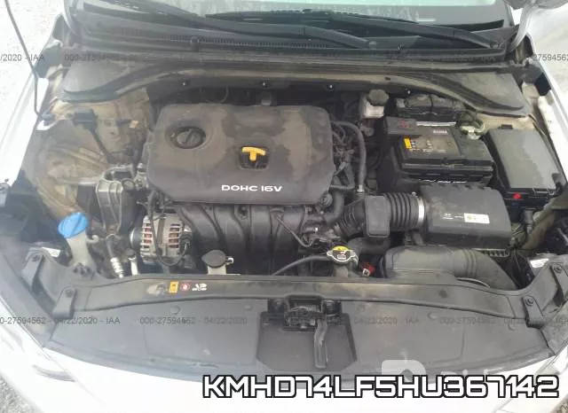 KMHD74LF5HU367142 фото 2