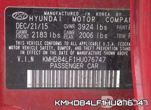 KMHD84LF1HU076747 фото 10
