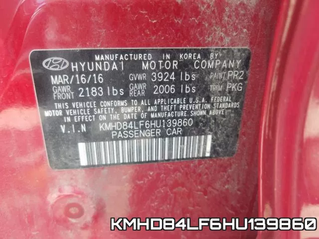 KMHD84LF6HU139860 фото 2
