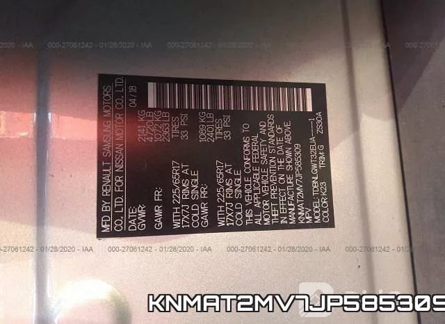 KNMAT2MV7JP585309 фото 10