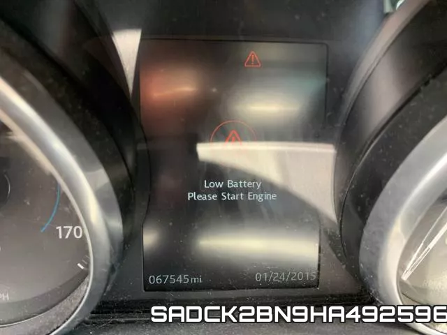 SADCK2BN9HA492596 фото 9
