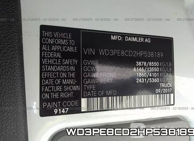 WD3PE8CD2HP538189 фото 10