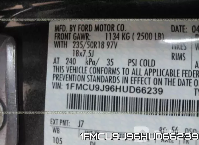1FMCU9J96HUD66239 фото 10