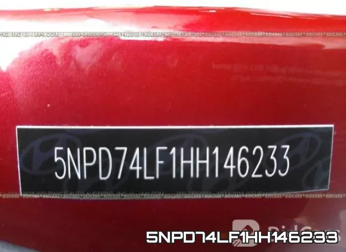 5NPD74LF1HH146233 фото 10