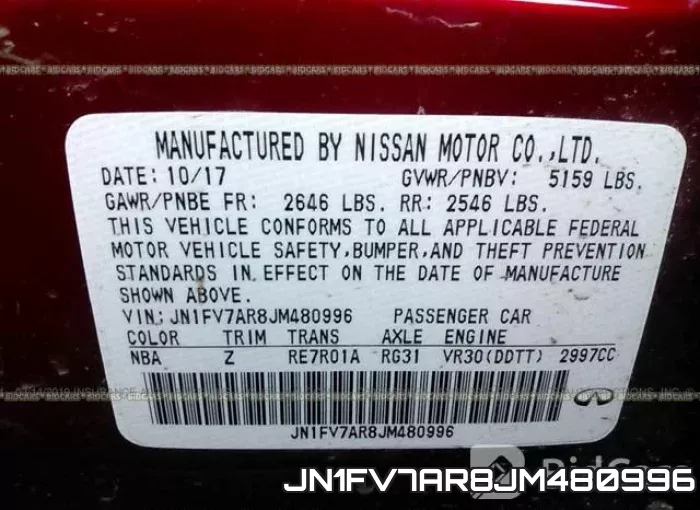 JN1FV7AR8JM480996 фото 10