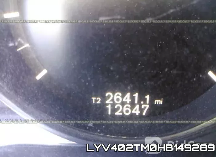 LYV402TM0HB149289 фото 8