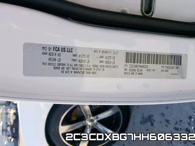 2C3CDXBG7HH606332 фото 2