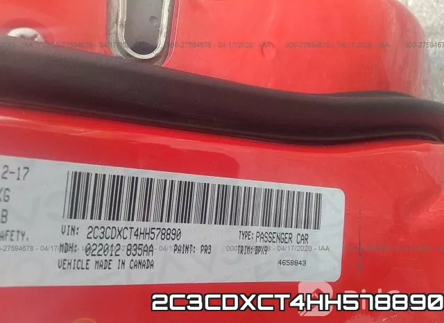 2C3CDXCT4HH578890 фото 10