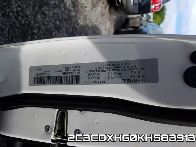 2C3CDXHG0KH583913 фото 2