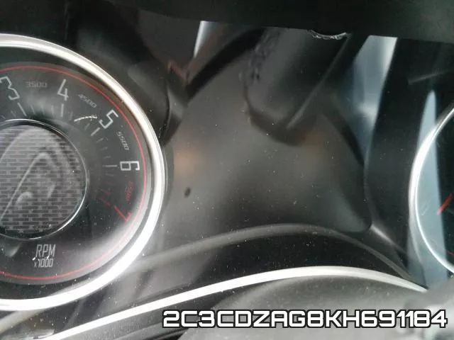 2C3CDZAG8KH691184 фото 9