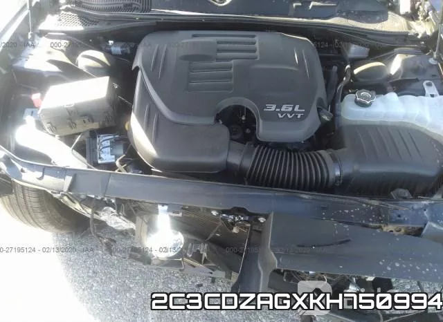2C3CDZAGXKH750994 фото 2