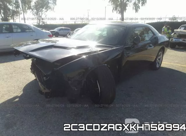 2C3CDZAGXKH750994 фото 3