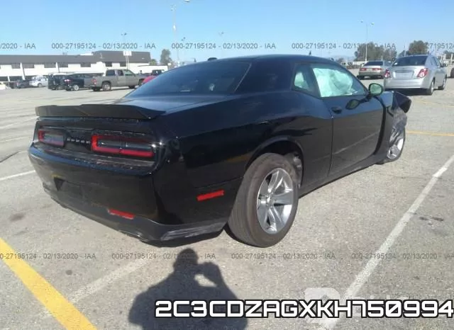 2C3CDZAGXKH750994 фото 5