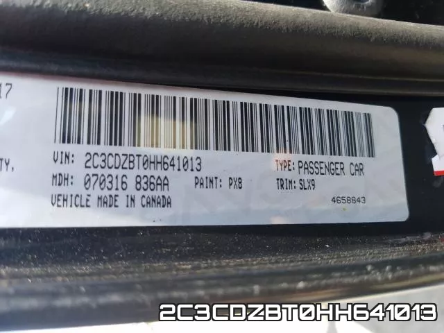 2C3CDZBT0HH641013 фото 2