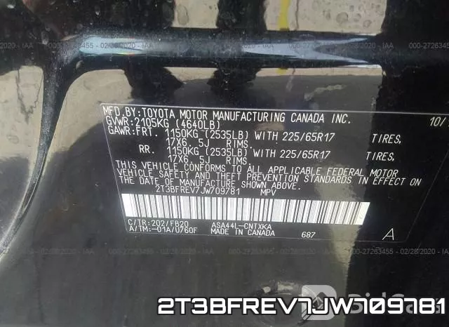 2T3BFREV7JW709781 фото 10