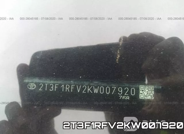 2T3F1RFV2KW007920 фото 10