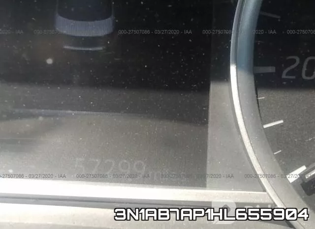3N1AB7AP1HL655904 фото 8