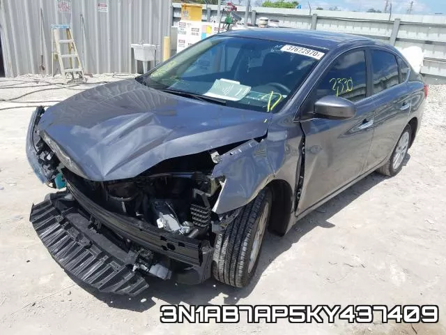 3N1AB7AP5KY437409 фото 3