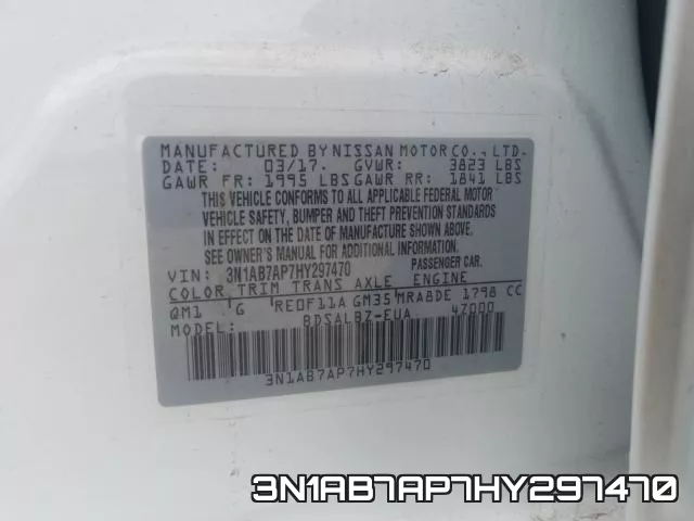 3N1AB7AP7HY297470 фото 2
