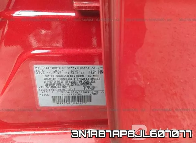 3N1AB7AP8JL607077 фото 10