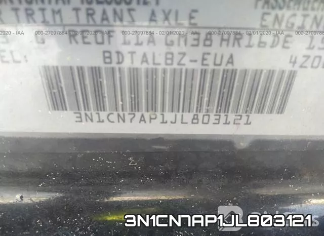 3N1CN7AP1JL803121 фото 10