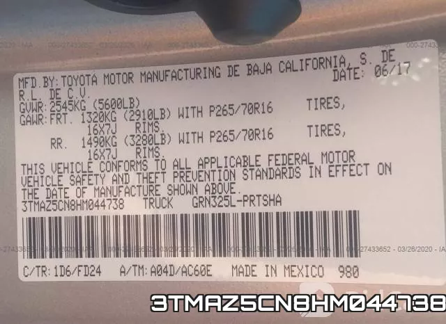 3TMAZ5CN8HM044738 фото 10