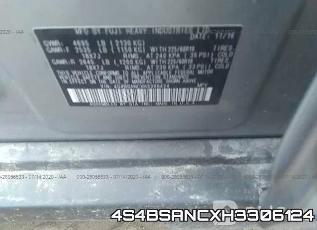 4S4BSANCXH3306124 фото 10