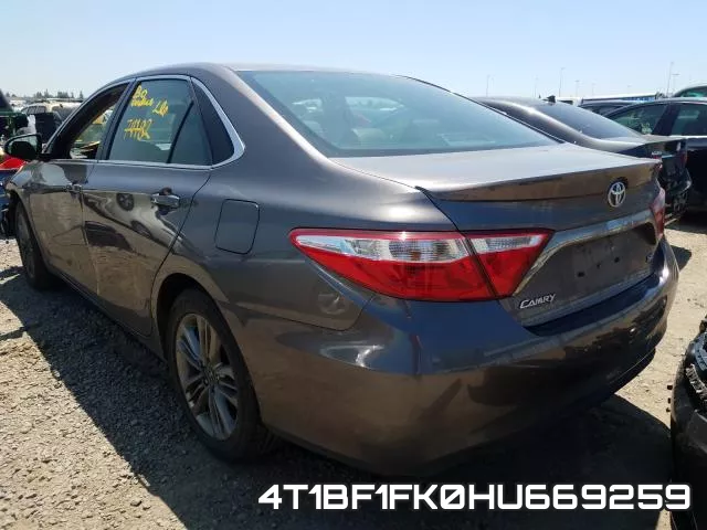 4T1BF1FK0HU669259 фото 4