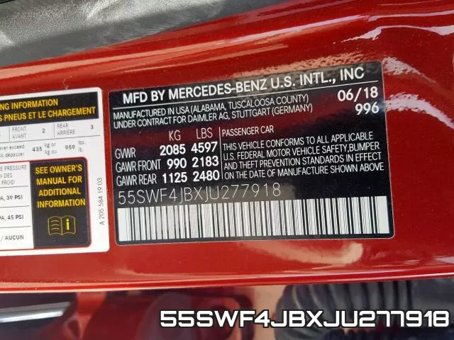 55SWF4JBXJU277918 фото 2