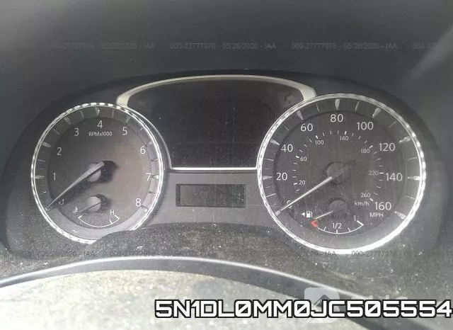 5N1DL0MM0JC505554 фото 8