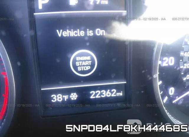 5NPD84LF8KH444685 фото 8