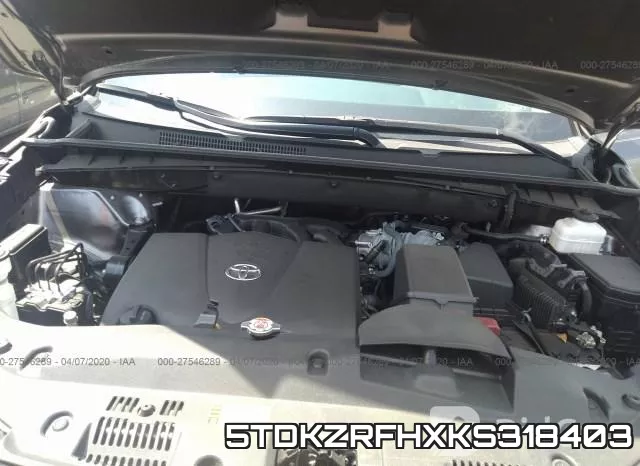 5TDKZRFHXKS318403 фото 2