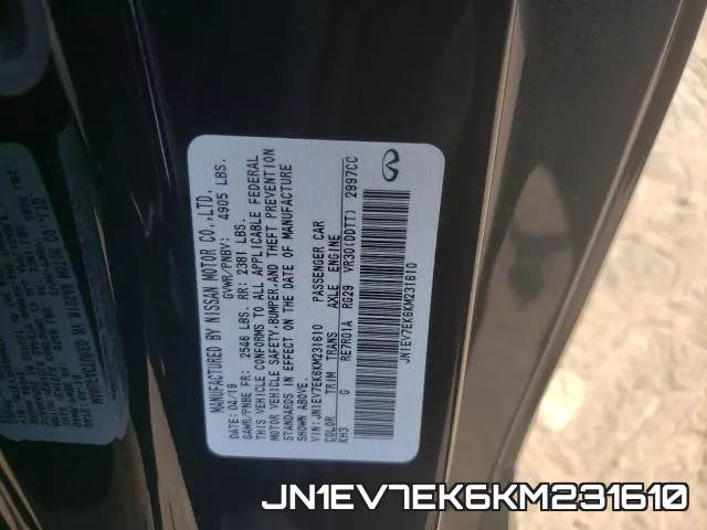 JN1EV7EK6KM231610 фото 2