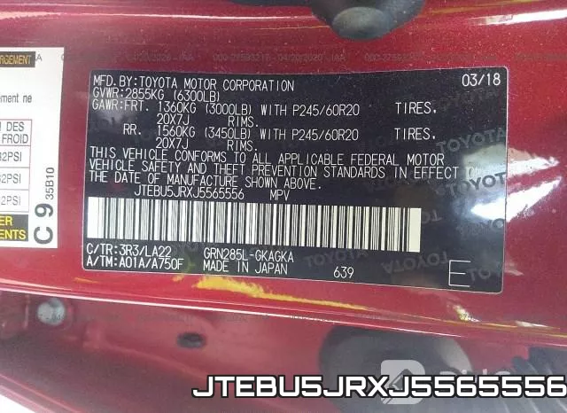 JTEBU5JRXJ5565556 фото 10