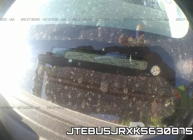 JTEBU5JRXK5630875 фото 10
