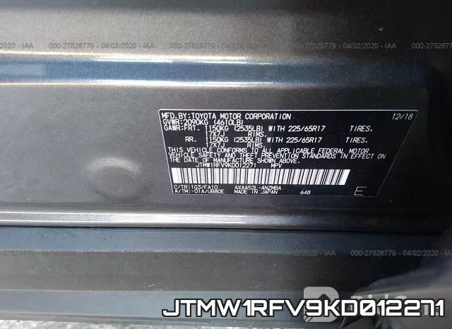 JTMW1RFV9KD012271 фото 10