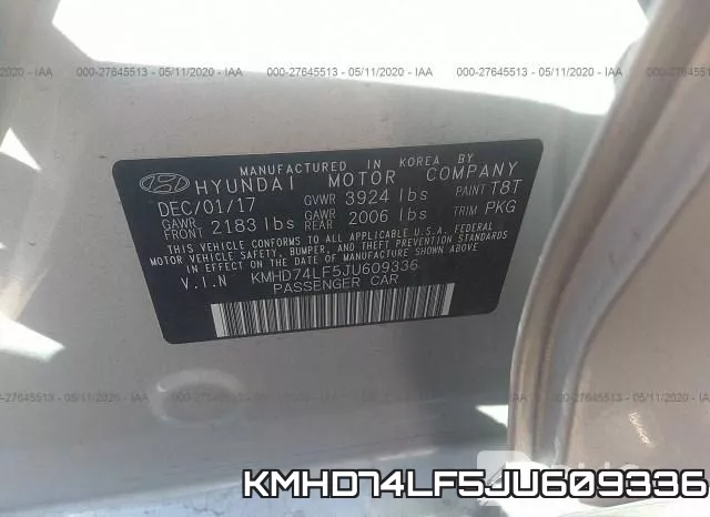 KMHD74LF5JU609336 фото 10